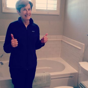 Rincon Plumbing - Happy customer with her new Toto toilet - Plumbing Near Me Rincon Plumbing - Happy customer with her new Toto toilet - Plumbing Near Me