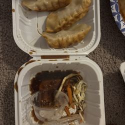 Great Wall Asian Restaurant - 6 Piece Dumplings sauce was not sealed, right