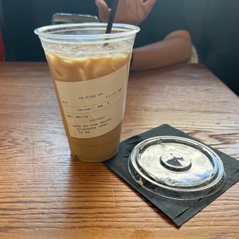 Con Azucar Cafe - Iced Cafe de olla (cafe en las rocas), I added half and half they gave me in the small containers. Not recommended. - Coffee & Tea Near Me - San Jose, California