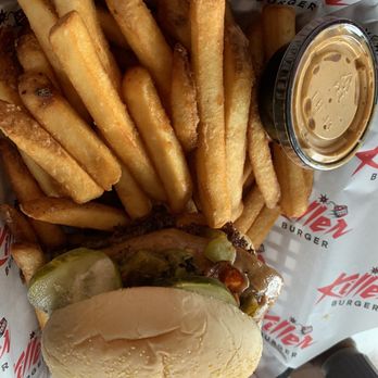 Killer Burger Hollywood - Peanut - butter - pickle - bacon Burger - Burgers Near Me - Portland, Oregon Killer Burger Hollywood - Peanut - butter - pickle - bacon Burger - Burgers Near Me - Portland, Oregon