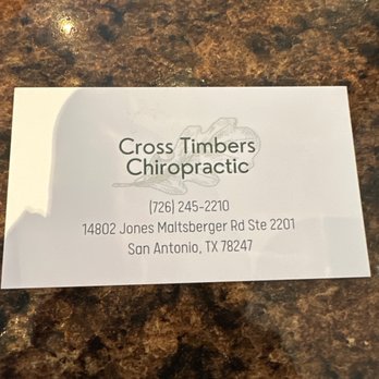 Cross Timbers Chiropractic - Address to Dr. Foster - Chiropractors Near Me - San Antonio, Texas Cross Timbers Chiropractic - Address to Dr. Foster - Chiropractors Near Me - San Antonio, Texas