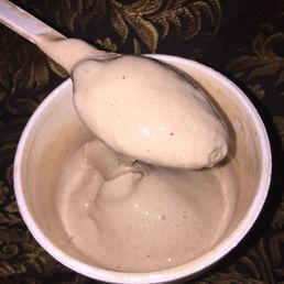 My "dark chocolate Oreo custard" which is pretty much a chocolate shake.