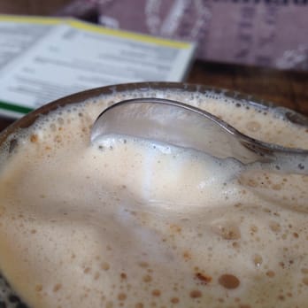 Brazuca Coffee - Chia latte with soya - Coffee & Tea Near Me - Amsterdam, New Hampshire