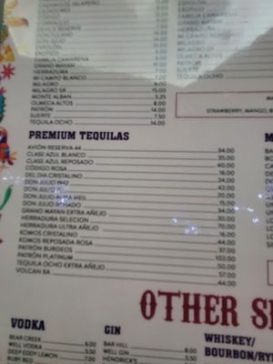 Menu photo 7 Locales Tacos Y Tequila Denver, CO Menu photo 7 Locales Tacos Y Tequila Denver, CO