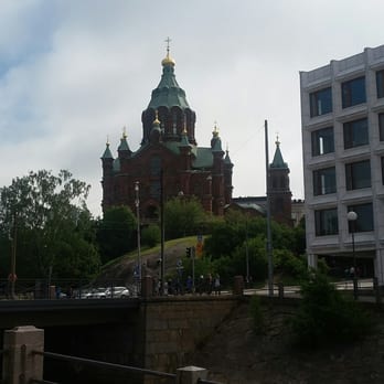 Uspenskin katedraali - From a distance. - Landmarks & Historical Buildings Near Me - Helsinki, 18 Uspenskin katedraali - From a distance. - Landmarks & Historical Buildings Near Me - Helsinki, 18