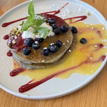 Outpost Kitchen - Blueberry pancakes. Must try!!! - Breakfast & Brunch Near Me - Costa Mesa, California Outpost Kitchen - Blueberry pancakes. Must try!!! - Breakfast & Brunch Near Me - Costa Mesa, California