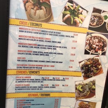Mariscocos #2 - Menu - Seafood Near Me - Desert Hot Springs, California Mariscocos #2 - Menu - Seafood Near Me - Desert Hot Springs, California