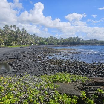 Punalu'u Black Sand Beach - Beaches Near Me - Pahala, Hawaii Punalu'u Black Sand Beach - Beaches Near Me - Pahala, Hawaii