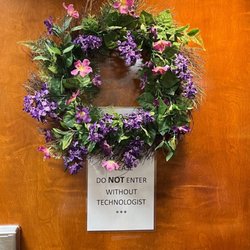 Susan Cheek Needler Breast Center at Mease Countryside Hospital - Wreath on door to waiting room is beautiful!