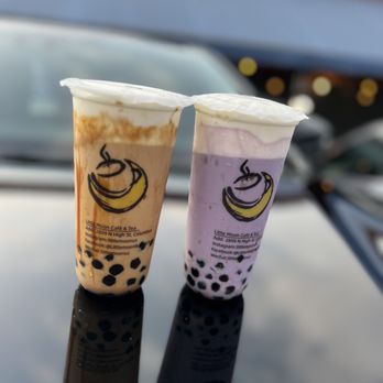 LittleMoon Cafe and Tea - two drinks - Bubble Tea Near Me - Columbus, Ohio LittleMoon Cafe and Tea - two drinks - Bubble Tea Near Me - Columbus, Ohio