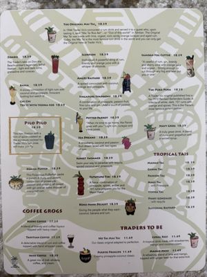 Menu photo 7 Trader Vics San Jose, CA Menu photo 7 Trader Vics San Jose, CA