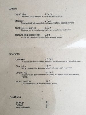 Menu photo 6 Jackrabbit Coffee Anderson, IN