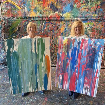 Splatter Charlotte - Finished art pieces! - Paint & Sip Near Me - Charlotte, North Carolina Splatter Charlotte - Finished art pieces! - Paint & Sip Near Me - Charlotte, North Carolina