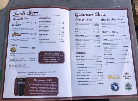 Menu photo 2 Murdock's Augsburg, BY Menu photo 2 Murdock's Augsburg, BY
