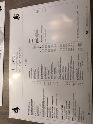 Menu photo 2 U Tato Warsaw, MZ
