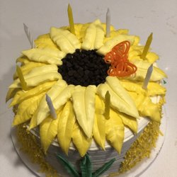 Sunflower cake!