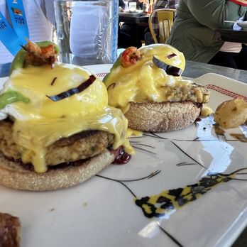 Breakfast Republic - Crab and crawfish Benedicts - Breakfast & Brunch Near Me - Long Beach, California Breakfast Republic - Crab and crawfish Benedicts - Breakfast & Brunch Near Me - Long Beach, California