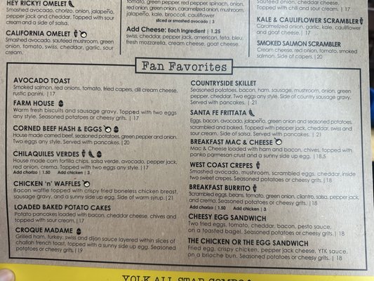 Menu photo 8 Yolk - Streeterville Chicago, IL Menu photo 8 Yolk - Streeterville Chicago, IL