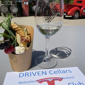 Driven Cellars - a glass of wine and a snack - Wine Tasting Room Near Me - Plymouth, California Driven Cellars - a glass of wine and a snack - Wine Tasting Room Near Me - Plymouth, California