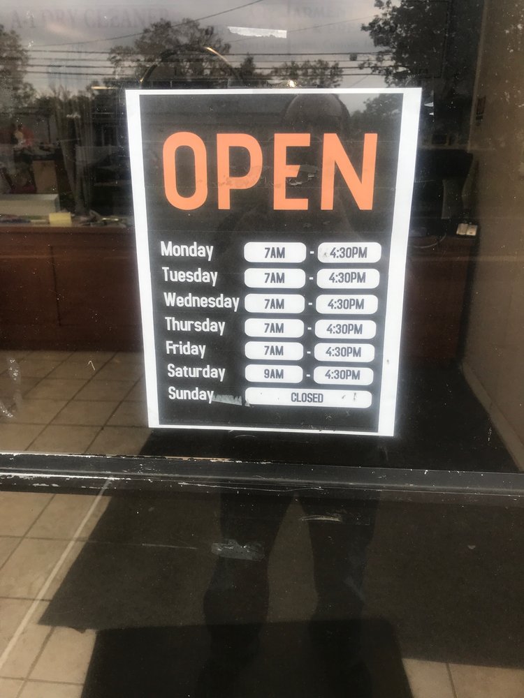 A1 DRY CLEANERS Updated June 2024 244 Lincoln Blvd, Middlesex, New