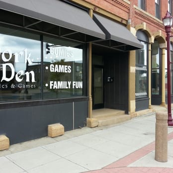The Dork Den - The storefront. Fun times lie within! - Hobby Shops Near Me - Mankato, Minnesota
