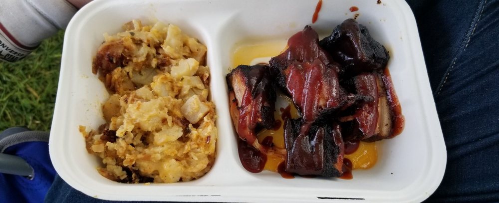 Food from Two Bones BBQ