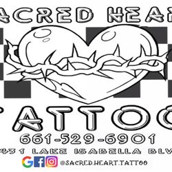 Sacred Heart Tattoo - Contact Info