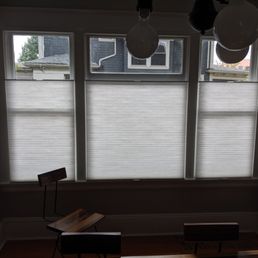 Our window coverings by Hunter Douglas and sold to us by Skyline