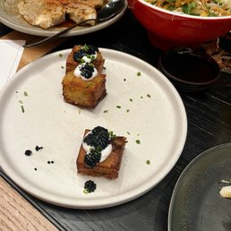 1,000 Layer Potato, Gyoza, and Wafu Crunch Salad 1,000 Layer Potato, Gyoza, and Wafu Crunch Salad