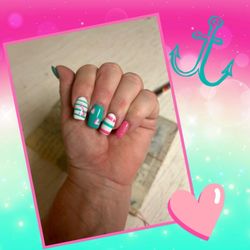 Tippy Toes Nails & Spa - Nautical inspiration