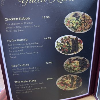 Yucca Kabob - Menu - Middle Eastern Near Me - Yucca Valley, California Yucca Kabob - Menu - Middle Eastern Near Me - Yucca Valley, California