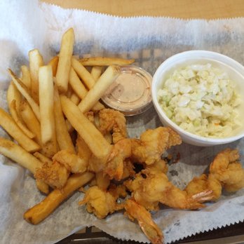 Stonington's Seafood - Shrimp Lunch Special: 5 shrimp, 2 sides and a drink for $7.99 'til 4pm every day - Seafood Near Me - Orlando, Florida