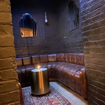 Tender Mercy - This is some kind of unique private setting area that probably sits 6 to 8 people. It is much darker than the picture displays. - Cocktail Bars Near Me - Dayton, Ohio Tender Mercy - This is some kind of unique private setting area that probably sits 6 to 8 people. It is much darker than the picture displays. - Cocktail Bars Near Me - Dayton, Ohio