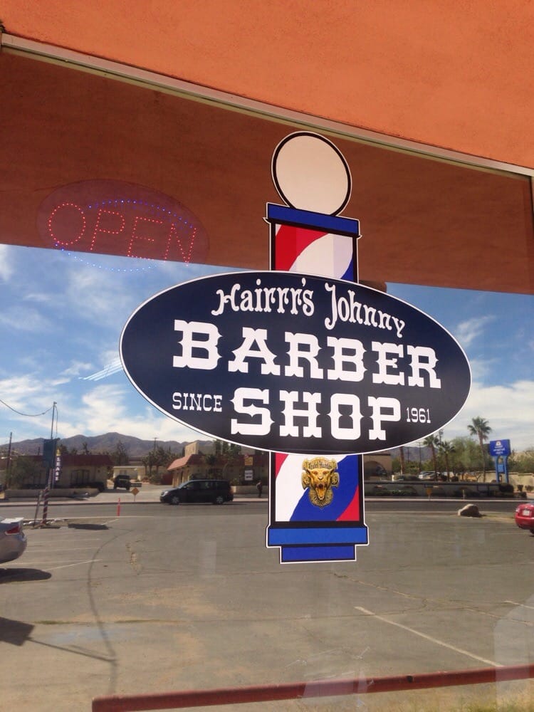 HAIRRR’S JOHNNY BARBER SHOP 11 Reviews 56330 Twentynine Palms Hwy