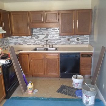 No Middle Man - New tiled backsplash - Handyman Near Me No Middle Man - New tiled backsplash - Handyman Near Me