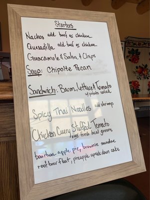 Menu photo 3 Legends on Main La Veta, CO