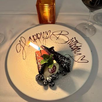 Vintner Grill - They gave me a birthday lovely cake - New American Near Me - Las Vegas, Nevada Vintner Grill - They gave me a birthday lovely cake - New American Near Me - Las Vegas, Nevada