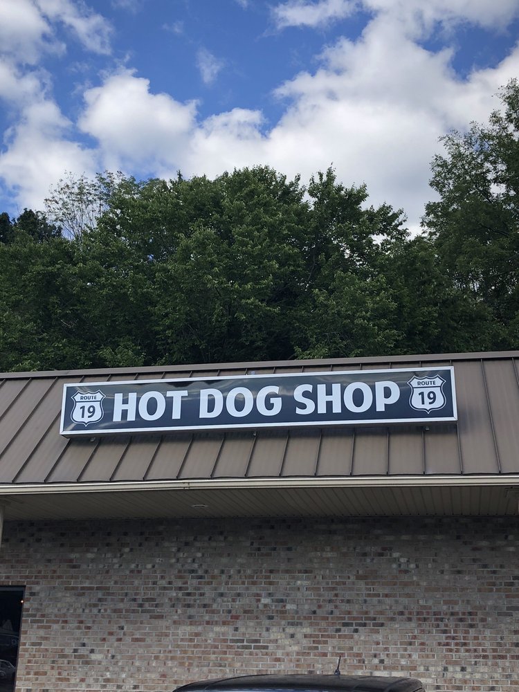 Route 19 Hot Dog Shop Logo