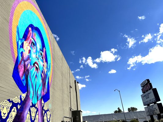 Photo of The Loft Cinema - Tucson, AZ, US. One of Tucson's great murals is here at The Loft.