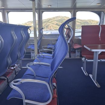 Golden Gate Sausalito Ferry - Inside - Public Transportation Near Me