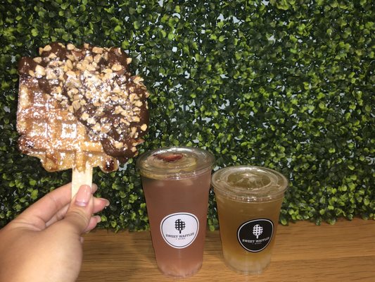 Sweet Waffles + Boba by null