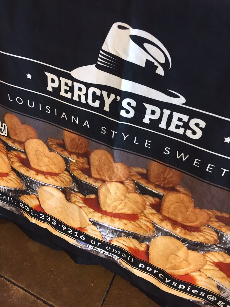 Percy's Pies Gourmet Louisiana Style Sweet Potato Pie Logo