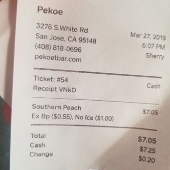 Pekoe - $1 ice charge - Coffee & Tea Near Me - San Jose, California Pekoe - $1 ice charge - Coffee & Tea Near Me - San Jose, California