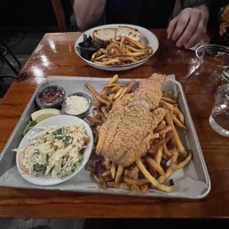 Fish and Chips Walrus panini