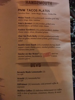 Menu photo 8 Brimstone PNW Smokehouse Gig Harbor, WA
