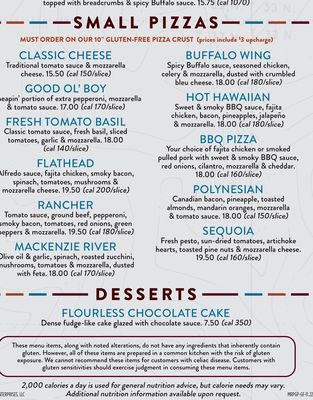 Menu photo 5 MacKenzie River Pizza, Grill & Pub Henderson, NV Menu photo 5 MacKenzie River Pizza, Grill & Pub Henderson, NV