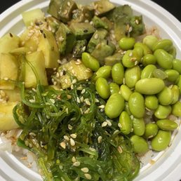 Vegetable Poke Bowl