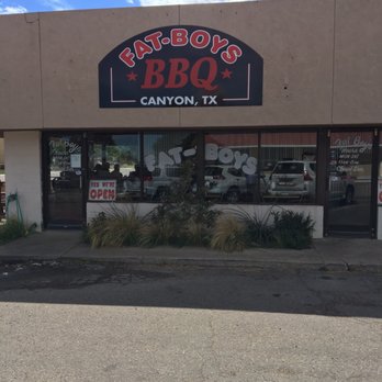 Fat Boys BBQ - the front of the restaurant - Barbeque Near Me - Canyon, Texas