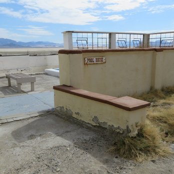 Soda Springs Resort - Entrance to pool area. - Landmarks & Historical Buildings Near Me - Baker, California