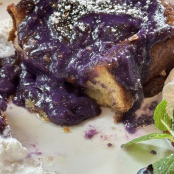 Peacock Pansy - Ube Crme Brle French Toast was a bit soggy - Breakfast & Brunch Near Me - San Francisco, California Peacock Pansy - Ube Crme Brle French Toast was a bit soggy - Breakfast & Brunch Near Me - San Francisco, California